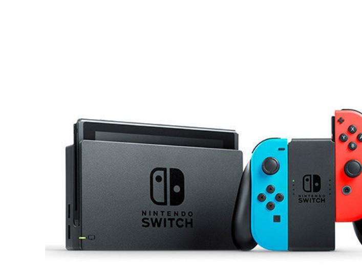 Nintendo Switch V2   Spilkonsol   Full Hd   32gb   Sort   Neonrød   Neonblå fra Nintendo