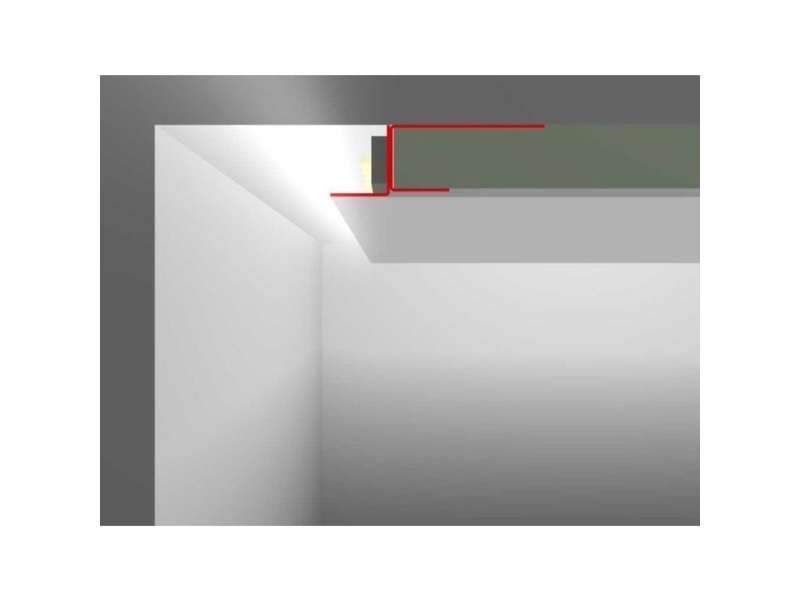 Synergy 21 Led Profil 200cm Plate Sink Typc fra Synergy 21