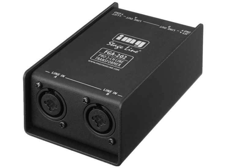 Fga 202 Stel Skilletrafo Xlr Jack fra Img Stage Line