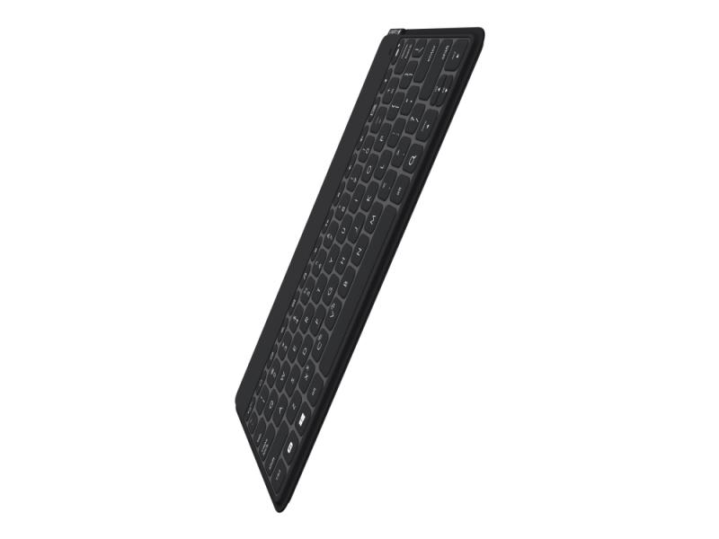 Logitech Keys To Go   Tastatur   Trådløs   Bluetooth   Nordisk   Svart fra Logitech