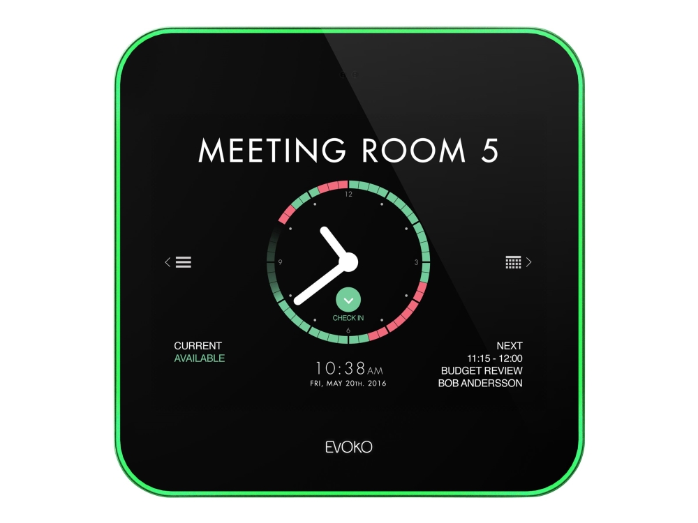Evoko Liso   Room Manager   Trådløs  Kablet   802.11a B G N  Nfc   Gigabit Ethernet fra Evoko