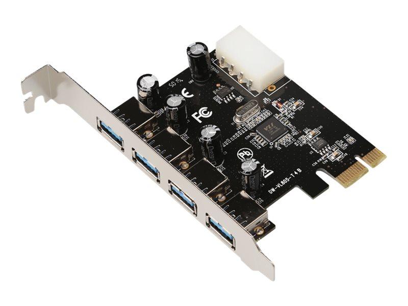 Microconnect   Usb Adapter   Pcie 2.0   Usb 3.0 X 4 fra Microconnect