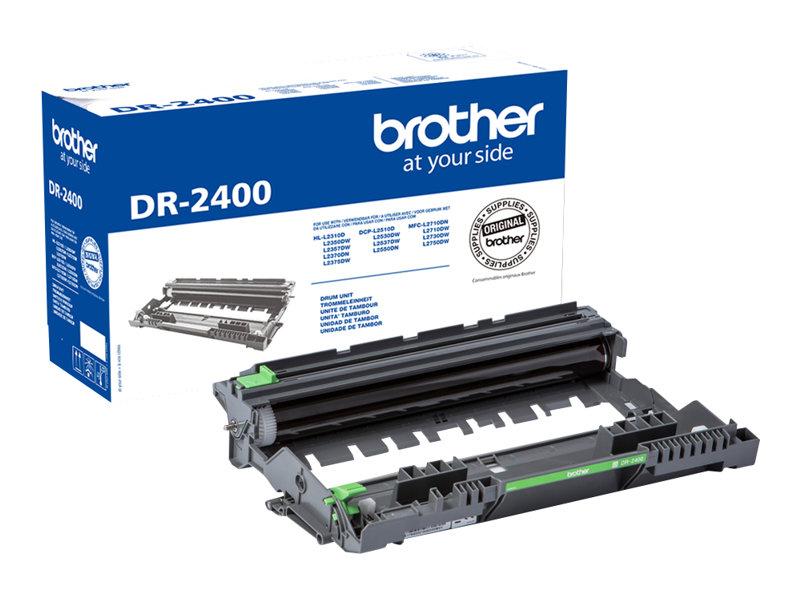 Brother Dr2400   Svart   Original   Trommelsett   For Brother Dcp L2510  L2530  L2537  L2550  Hl L2350  L2370  L2375  Mfc L2713  L2730  L2750 fra Brother