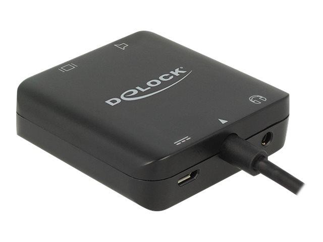 Delock 4k Compact   Hdmi Lydsignalutskiller   Svart fra Delock