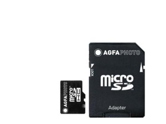 Agfaphoto   Flashminnekort  Microsdhc Til Sd Adapter Inkludert    16 Gb   Microsdhc Uhs I fra Agfa