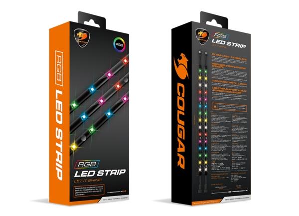 Cougar Gaming Led Strip  2 Pack  fra Cougar
