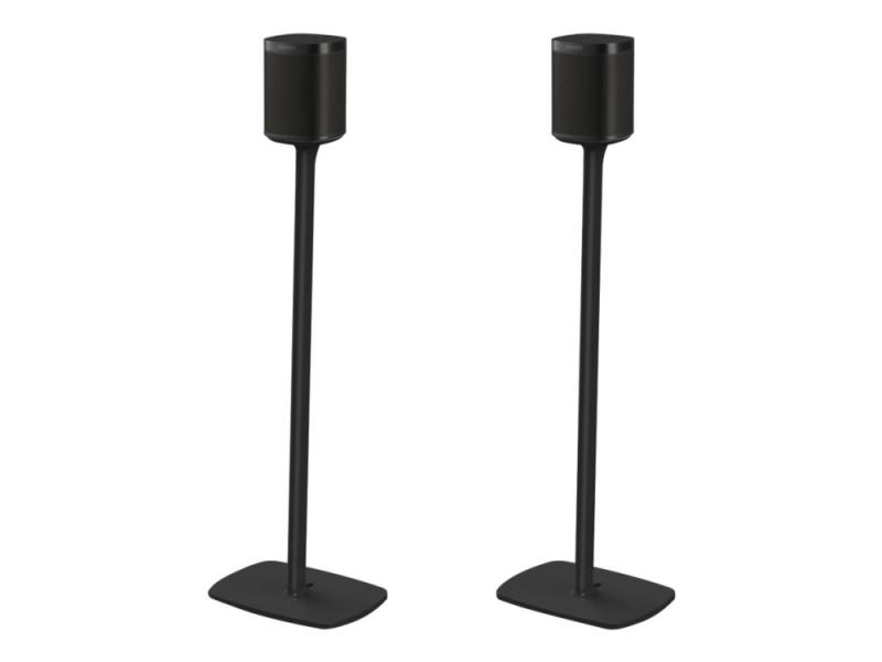 Flexson S1 Fsx2   Stativ   For Høyttaler E    Svart   Plassering På Gulv  En Pakke 2    For Sonos One  Svart  fra Flexson