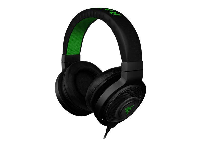 Razer Kraken   Hodesett   Full Størrelse   Kablet   3 5 Mm Jakk   Lydisolerende   Svart fra Razer
