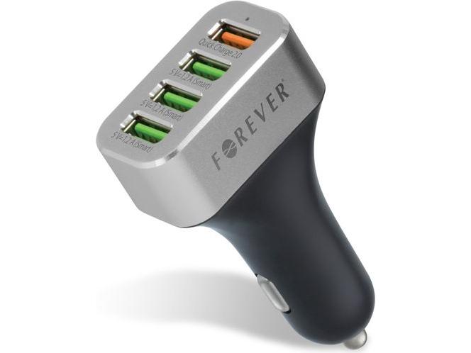 Billader For Hurtiglading Forever 4xusb  30w  fra Forever