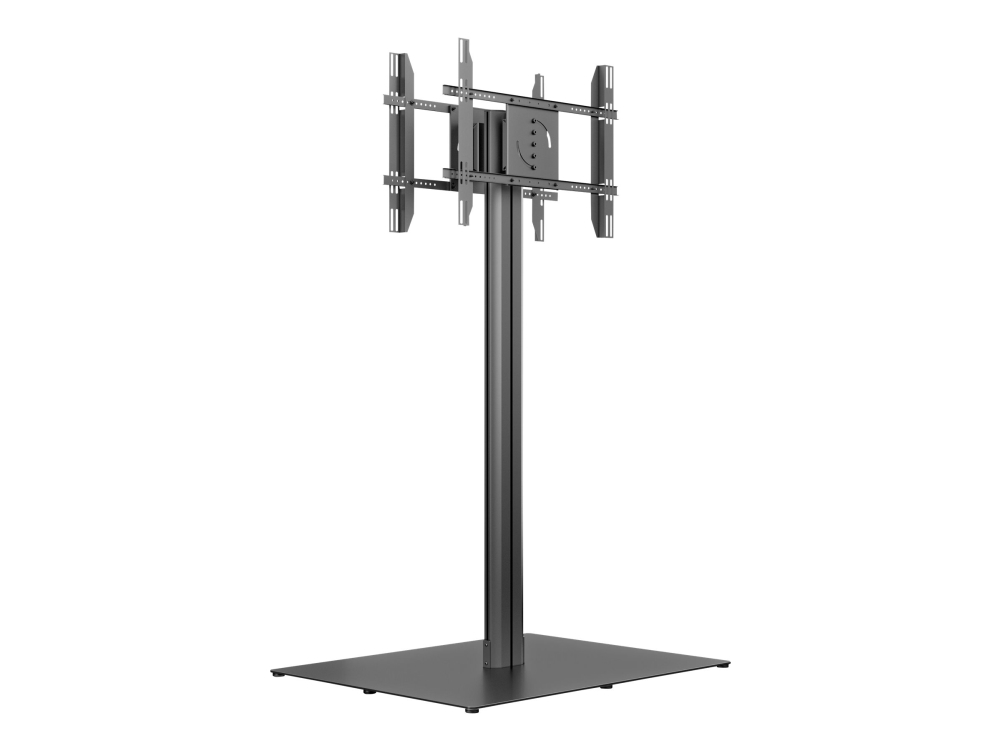 Multibrackets M Public Display Stand 180 Hd Back To Back Black W. Floorbase   Stativ   For 2 Lcd Skjermer   Aluminium  Stål   Svart   Skjermstørrelse fra Multibrackets