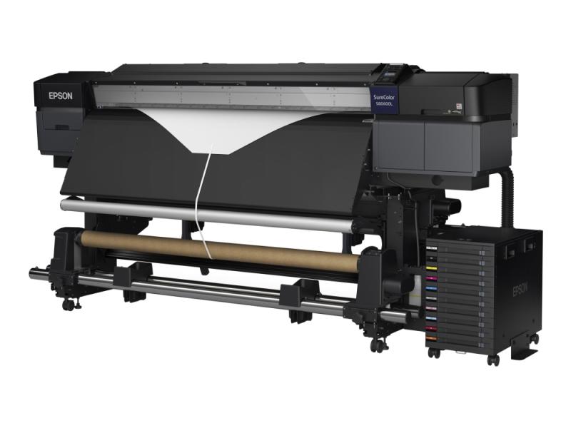 Epson Surecolor Sc S80600l   64" Storformatsskriver   Farge   Ink Jet   Rull  162 6 Cm    1440 X 1440 Dpi   Usb 2.0  Gigabit Lan  Usb 2.0 Vert fra Epson
