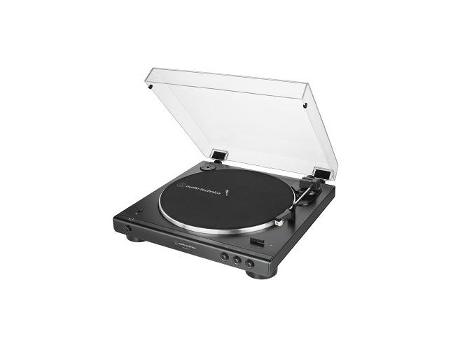 Audio Technica At Lp60xbt  Beltedrevet Platespiller  Fullautomatisert  Svart  Aluminium  33 1 3 45 Rpm  33 1 3 45 Rpm fra Audio-technica