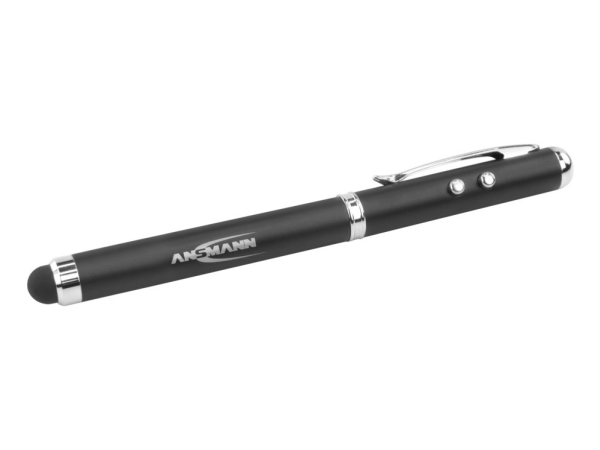 Ansmann Stylus Touch 4in1  Universell  Sort  Sølv  Kapasitiv  Lr41  Alkalinsk  22 G fra Ansmann-energy