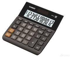 Bordkalkulator Casio Mh 12  127 X 136 5 X 28 8 Mm  Svart fra Casio
