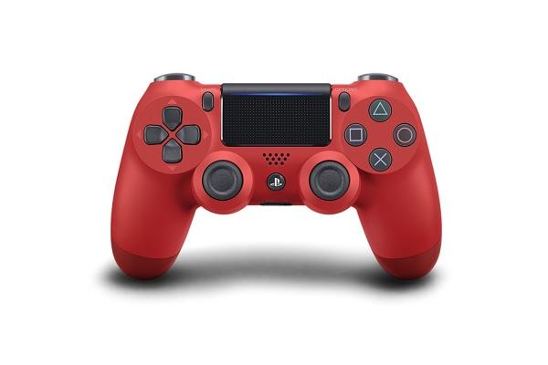 Sony Dualshock 4   Håndkonsoll   Trådløs   Bluetooth   Magma  Rød    For Sony Playstation 4 fra Sony