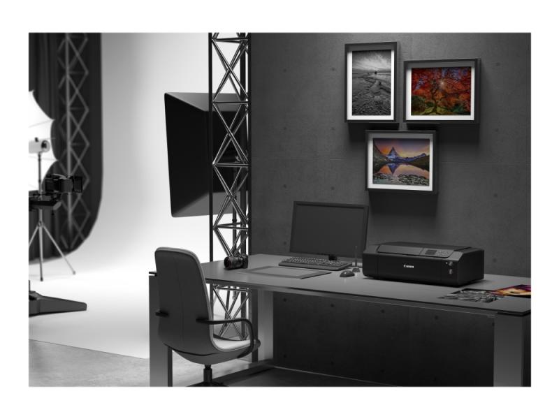 Canon Imageprograf Pro 300   13" Storformatsskriver   Farge   Ink Jet   A3 Ledger   Inntil 4.25 Min Side  Mono    Inntil 4.25 Min Side  Farge    Kapa fra Canon