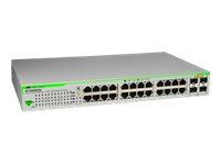 Allied Telesis At Gs950 24 Websmart Switch   Switch   Styrt   24 X 10 100 1000 + 2 X Gbic   Stasjonær fra Allied Telesyn International