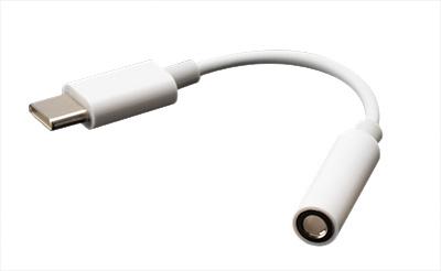 Akasa Ak Cbca27  Usb C  Hankjønn  3.5mm  Hunkjønn  0 1 M  Hvit fra Akasa