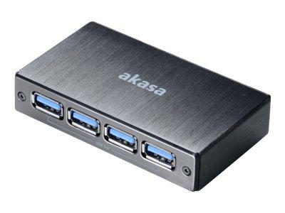 Akasa Connect 4sv   Hub   4 X Superspeed Usb 3.0   Stasjonær fra Akasa