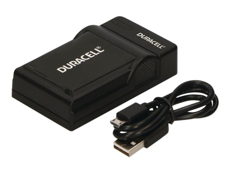 Duracell Drn5923 Replacement Nikon En El12 Usb Charger   Batterilader   Svart   For Nikon Coolpix A1000  A900  Aw120  Aw130  P340  S9600  S9900  W300 fra Duracell