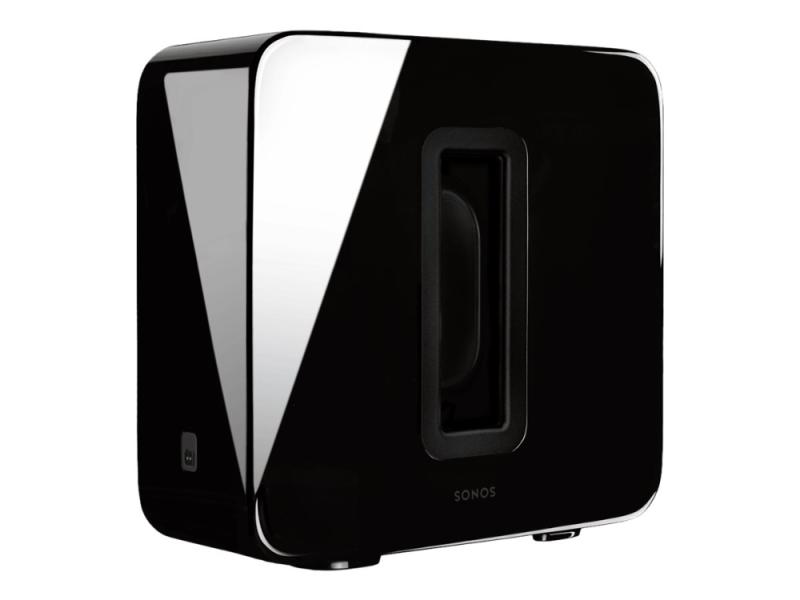 Sonos Sub  Gen 3    Subbasshøyttaler   Trådløs   Ethernet  Fast Ethernet  Wi Fi   Premium Glanset Svart fra Sonos