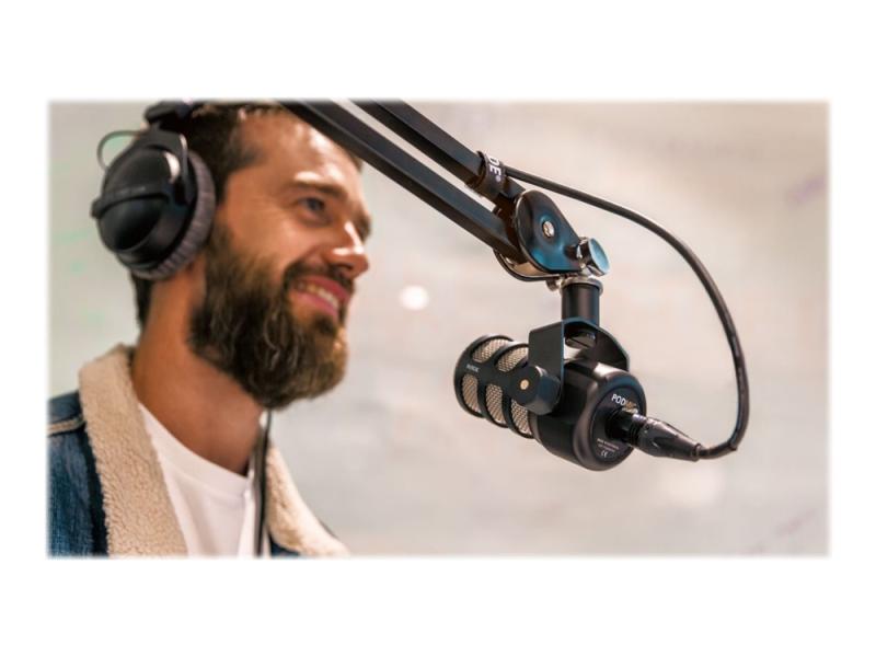 Rød Podmic   Mikrofon   Svart fra Røde