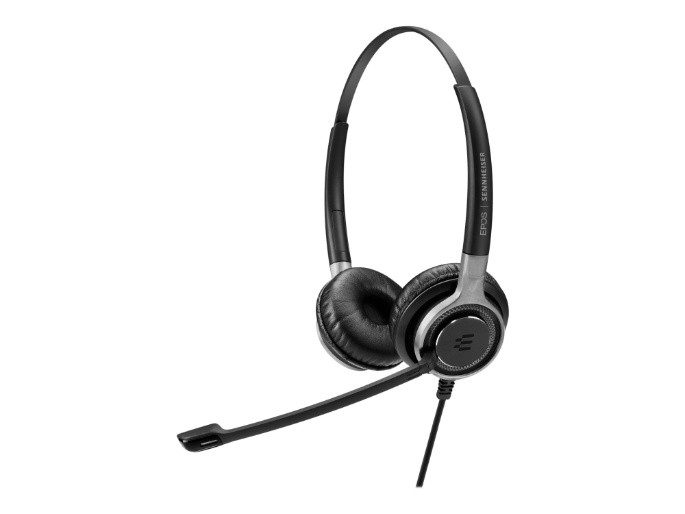 Epos Impact Sc 660 Usb Ml   Hodesett   On Ear   Kablet   Usb   Svart  Sølv fra Sennheiser