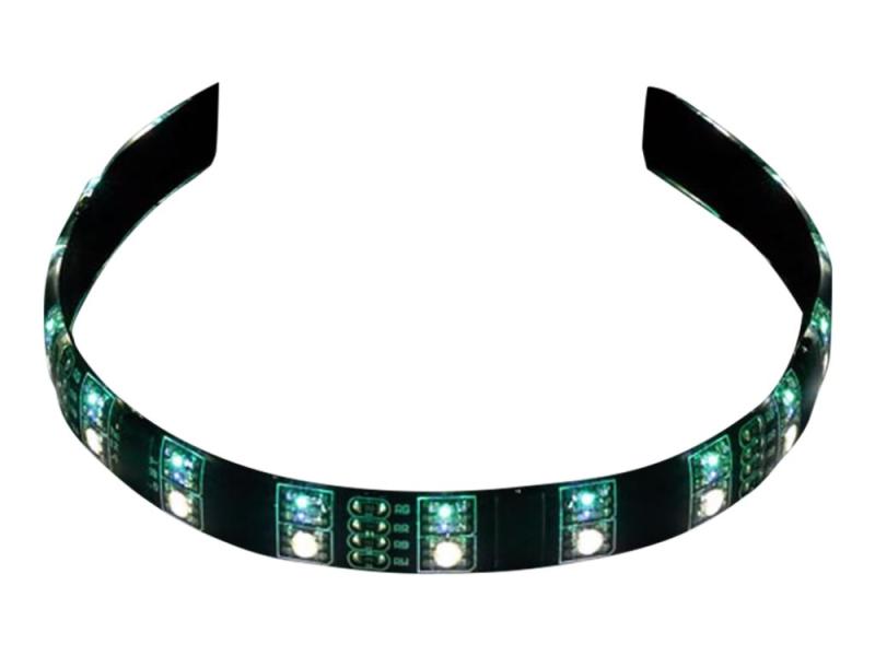 Cablemod Widebeam Hybrid Led Kit   Belysning For Systemskap  Led    Hvit  Rgb   30 Cm fra Cablemod