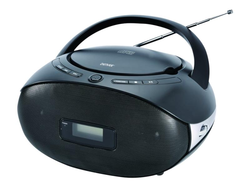 Denver Tc 29   Boomboks   2 Watt   Svart fra Denver
