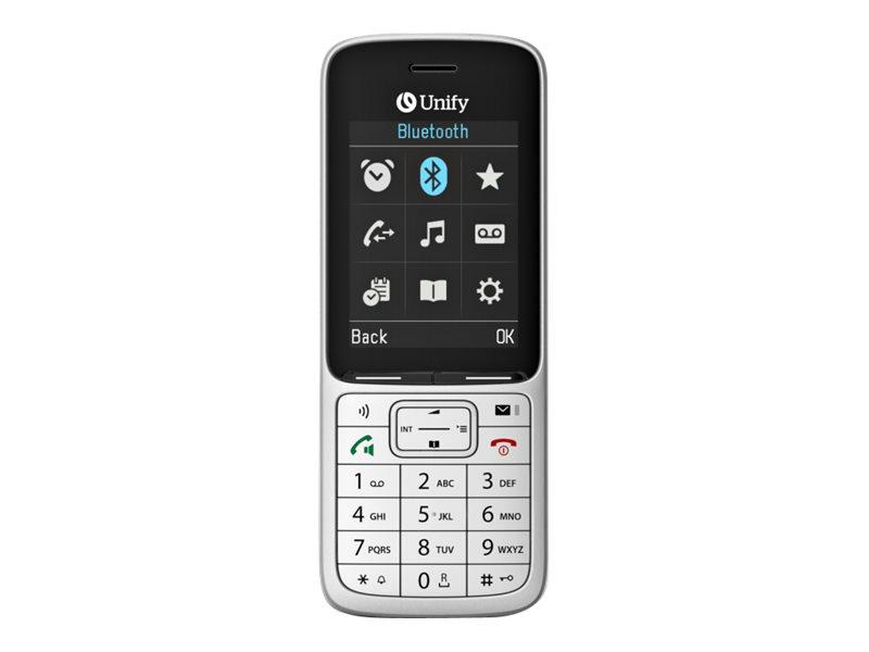 Atos Unify Sl6   Trådløst Ekstra Håndsett   Med Bluetooth Grensesnitt Med Anrops Id   Dect   Sølv fra Unify