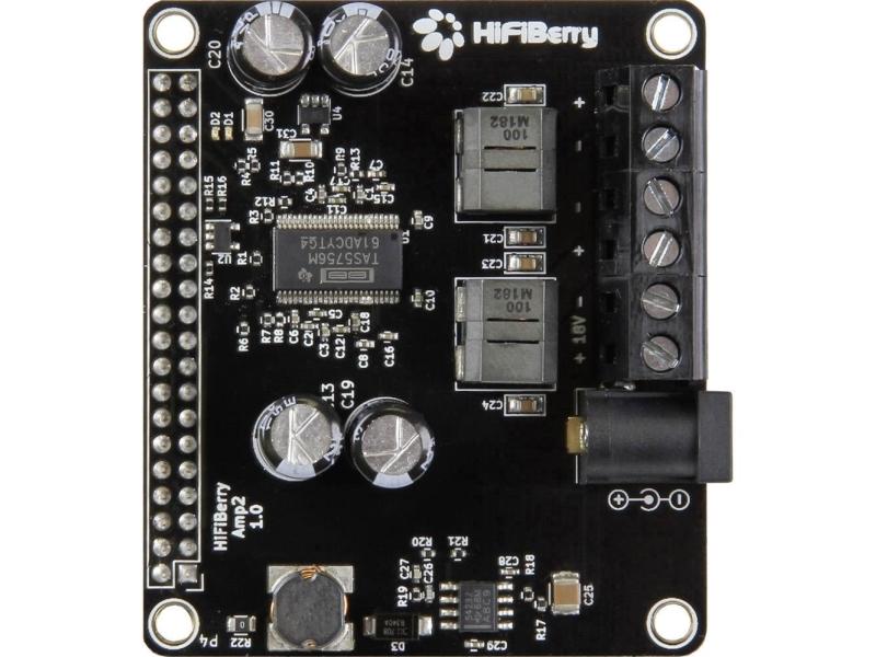 Hifiberry Amp2 Raspberry Pi® Udvidelsesprintplade fra Hifiberry