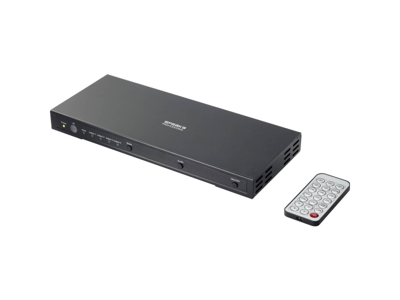 Speaka Professional 1+4 Port Hdmi Switch Ultra Hd Fähig 3840 X 2160 Pixel  Sp 9024712  fra Speaka