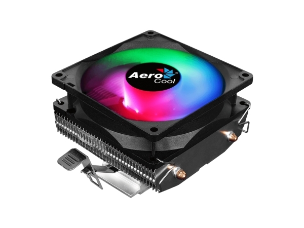Aerocool Air Frost 2  Kjøler  9 Cm  1800 Rpm  25 7 Db  45 6 Cfm  Sort fra Aerocool