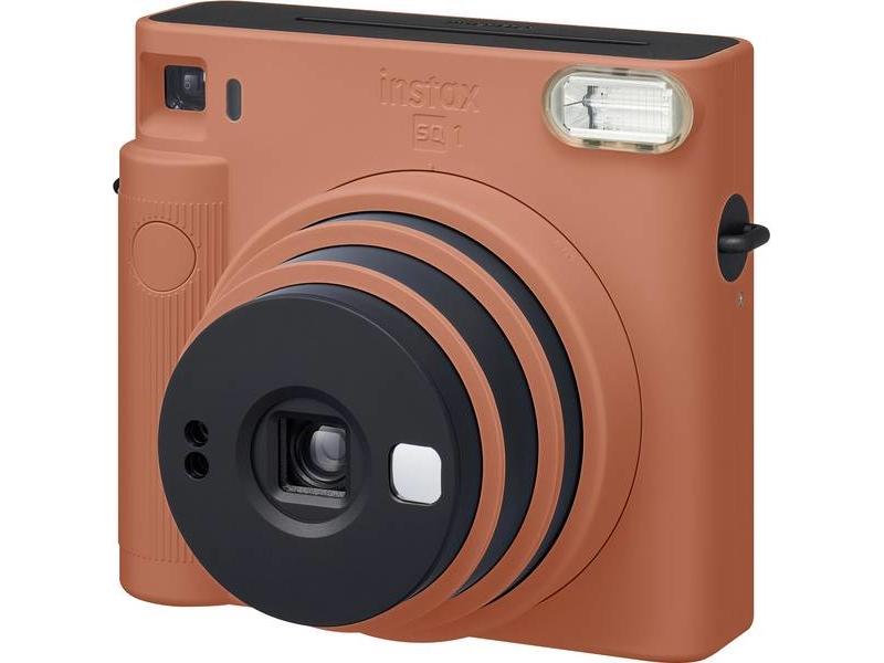 Fujifilm Instax Square Sq1   Instant Kamera   Objektiv: 65 75 Mm   Instax Square Terrakotta Oransje fra Fujifilm