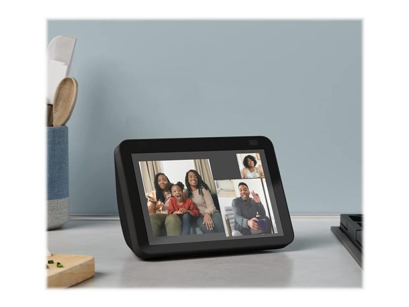 Amazon Echo Show 8  2nd Generation    Smart Display   Lcd 8"   Trådløs   Bluetooth  Wi Fi   Antrasitt fra Amazon