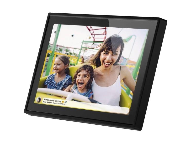 Braun Digiframe 1019 Digital Bilderamme Svart 25 6 Cm  10 1"  Berøringsskjerm Wifi  21257  fra Braun Phototechnik