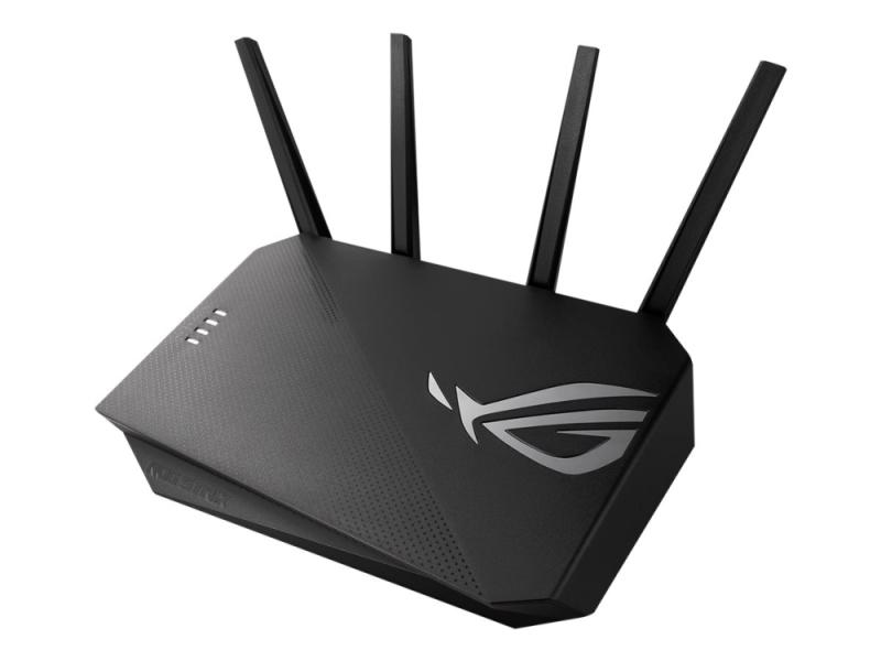 Asus Rog Strix Gs Ax3000   Trådløs Ruter 4 Portssvitsj   1gbe   Wi Fi 6   Dobbeltbånd fra Asus