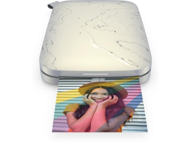 Hp Sprocket Select Fotoskriver  Skriv Ut  Zink  Zero Ink  321 X 600 Dpi  Utskrift Uten Kanter  Bluetooth  Direkte Utskrift  Sort fra Hp