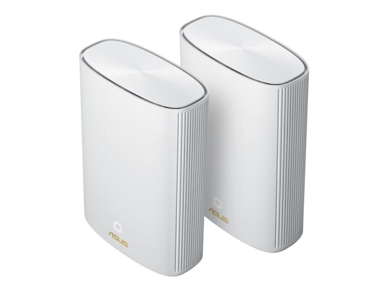 Asus Zenwifi Ax Hybrid  Xp4    Wi Fi System    2 Rutere    Inntil 5500 Kvadratfot   Maske 1gbe  Homeplug Av  Hpav  2.0   Wi Fi 6   Dobbeltbånd fra Asus