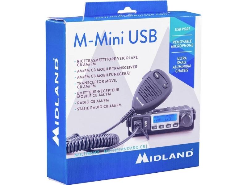 Midland M Mini Usb To Go C1262.05 Cb Radio fra Midland