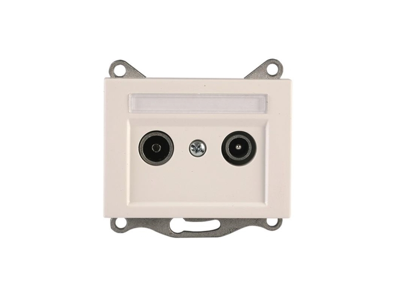Antenna Socket Tv R Vilma Xp White fra Vilma