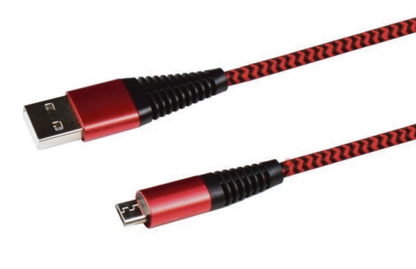 2go 795945  1 M  Usb B  Micro Usb B  Rød fra 2go