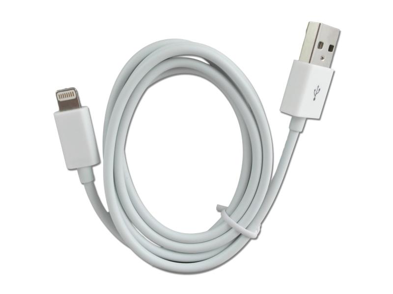 2go 794888  1 M  Lightning  Usb B  Hankjønn  Hankjønn  Hvit fra 2go