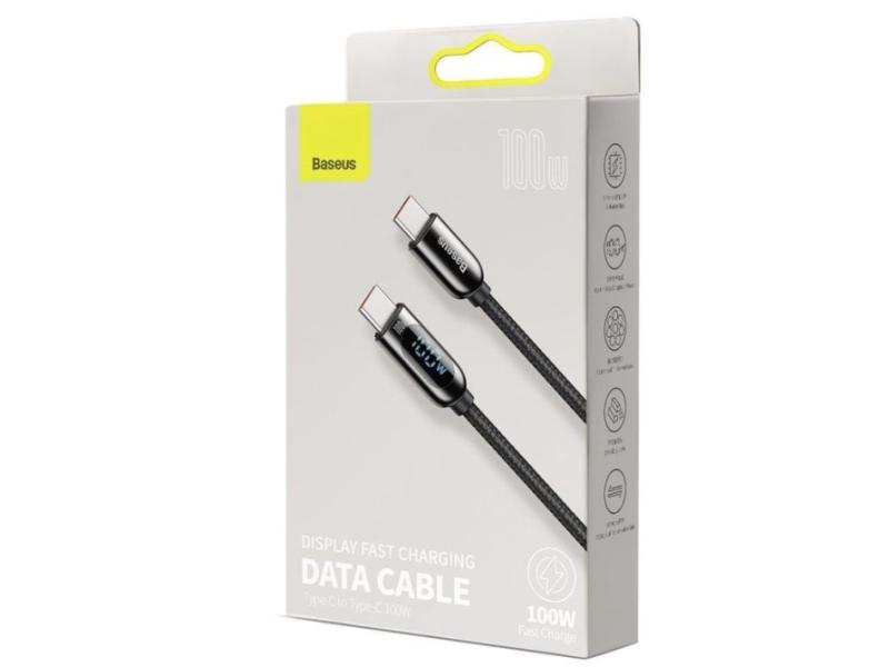 Baseus Catsk B01  1 M  Usb C  Usb C  Usb 2.0  480 Mbit S  Sort fra Baseus