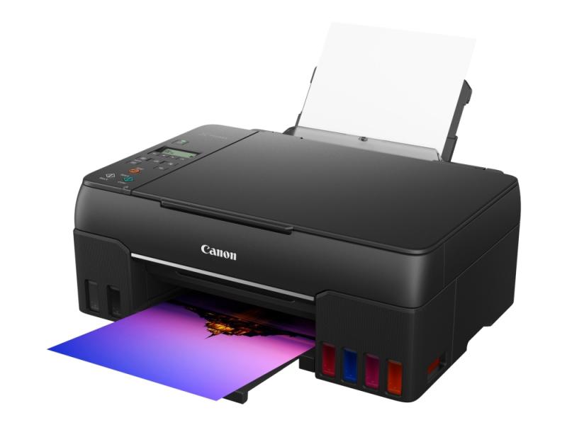 Canon Pixma G640   Multifunksjonsskriver   Farge   Ink Jet   Påfyllbar   A4  210 X 297 Mm  Letter A  216 X 279 Mm   Original    A4 Legal  Medie    O fra Canon