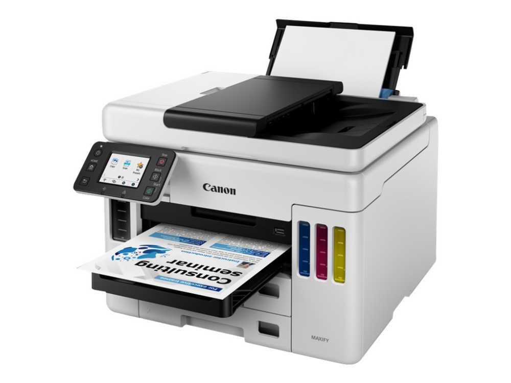 Canon Maxify Gx7040   Multifunksjonsskriver   Farge   Ink Jet   Påfyllbar   A4  210 X 297 Mm  Legal  216 X 356 Mm   Original    A4 Legal  Medie    O fra Canon