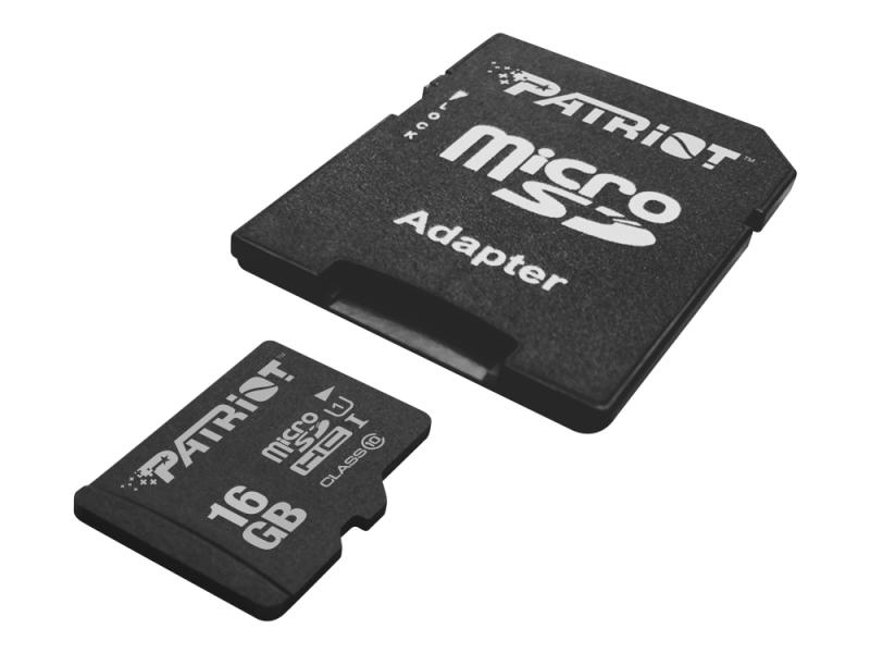 Patriot Lx Series   Flashminnekort   16 Gb   Uhs I U1   Class10   Microsdhc Uhs I fra Patriot Memory