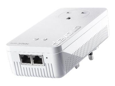 Devolo Magic 2 Wifi 2 1   Bro 1gbe  Homegrid   Wi Fi 5   Dobbeltbånd   Veggpluggbar fra Devolo