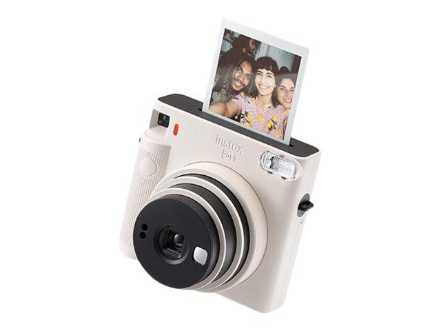 Fujifilm Instax Square Sq1   øyeblikkskamera   Linse: 65.75 Mm   Instax Square Kritthvit fra Fujifilm