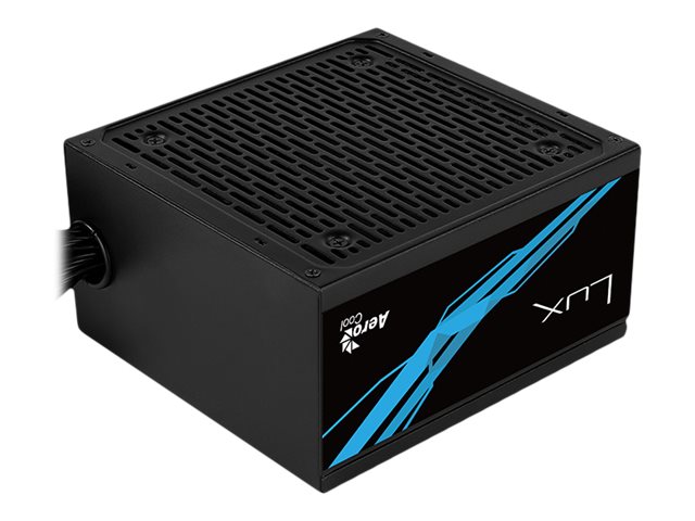 Aerocool Lux 750w   Strømforsyning  Intern    Atx12v 2.4   80 Plus Bronze   Ac 200 240 V   750 Watt   Aktiv Pfc fra Aerocool